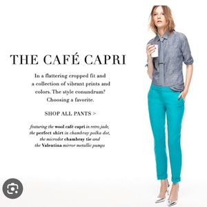 J. Crew cafe capri